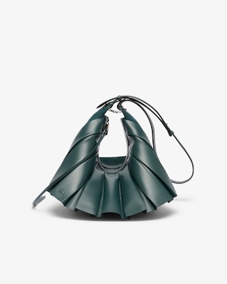 Sac hobo Lenglen XL D&eacute;fil&eacute; en cuir su&egrave;de