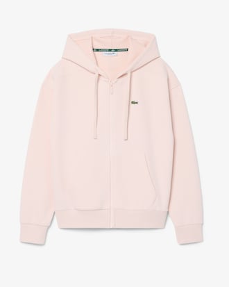 Sweatshirt &agrave; capuche zipp&eacute; en Piqu&eacute;