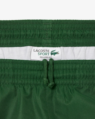Short Tennis léger bandes color-block