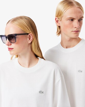 T-shirt loose fit jersey &eacute;pais