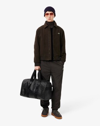 Bonnet en laine peignée côtelée