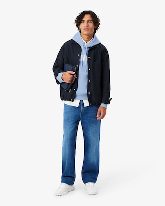Sweatshirt &agrave; capuche imprim&eacute; tennis