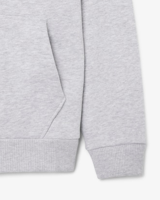 Sweatshirt zipp&eacute; &agrave; capuche mixte molleton