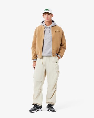 Sweatshirt à capuche relaxed fit imprimé
