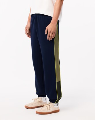 Pantalon de survêtement regular fit en Piqué