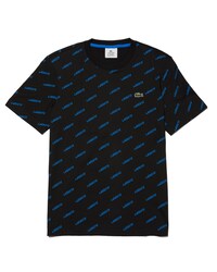 T-shirt col rond Lacoste LIVE en coton imprim&eacute; Lacoste