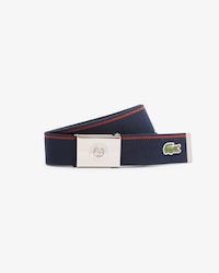 Ceinture Roland-Garros tissée jacquard