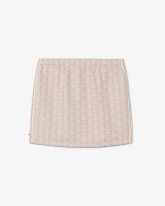 Jupe jacquard monogramme