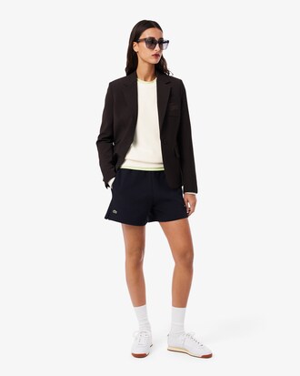 Pull relaxed fit col rond coton