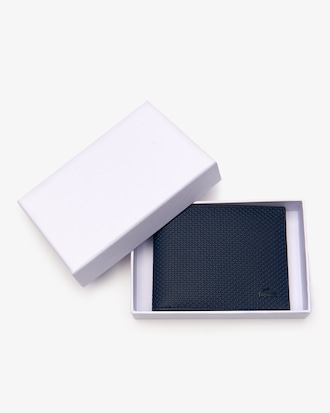 Petit portefeuille Chantaco en cuir piqué