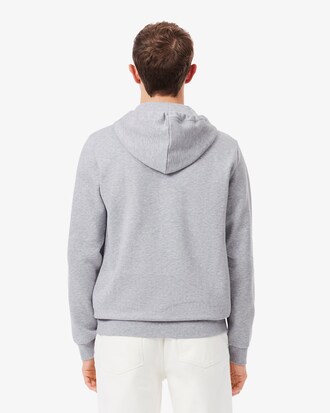 Sweatshirt &agrave; capuche zipp&eacute; molleton