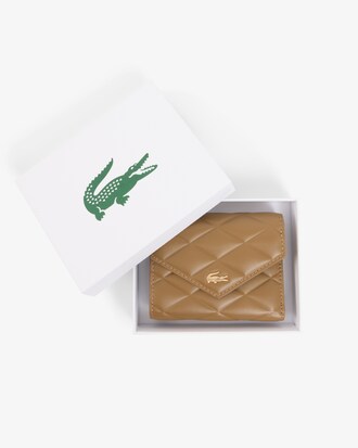 Portefeuille Crocodelle en cuir