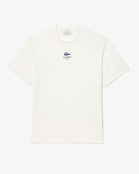 T-shirt coton imprim&eacute; signature