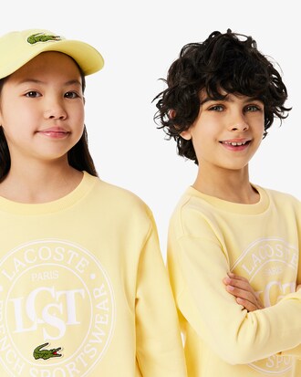 Sweatshirt col rond imprimé