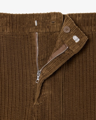 Pantalon velours c&ocirc;tel&eacute; loose fit