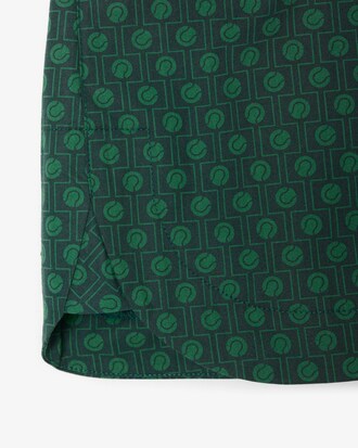 Short popeline imprimé Défilé