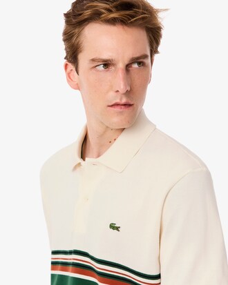 Polo classic fit fabriqu&eacute; en France ray&eacute;