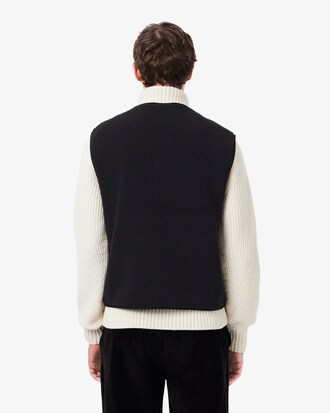Veste sans manches sherpa