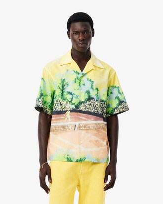 Chemise relaxed fit graphique Défilé