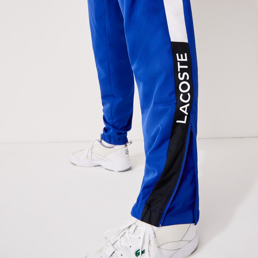 Pantalon de survêtement Lacoste SPORT color-block léger ...