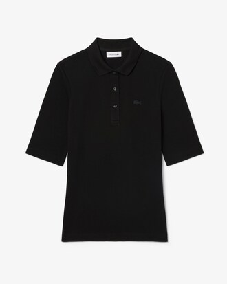 Polo L.12.D slim fit manches trois-quarts