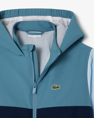 Veste zippée déperlante à capuche