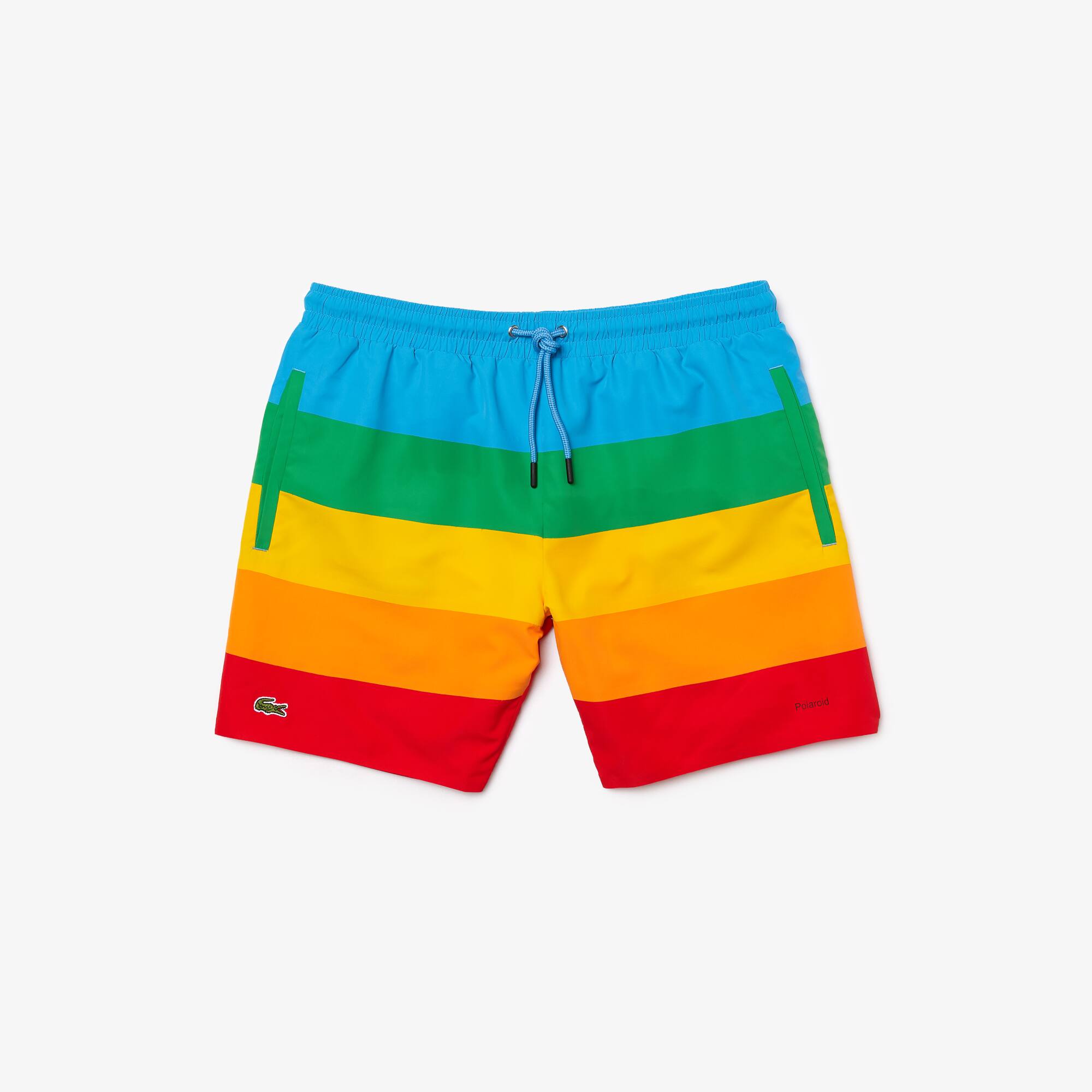 short de bain a rayure