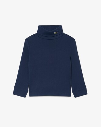 T-shirt col roul&eacute; coton