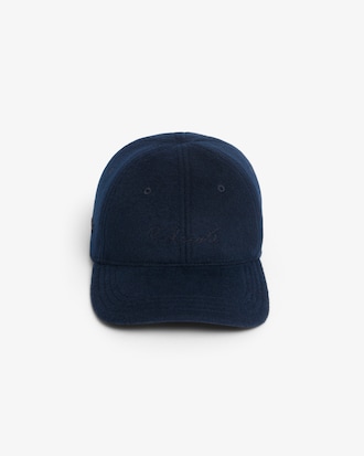 Casquette laine brod&eacute;e