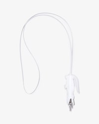 Collier breloque crocodile en cuir &Eacute;dition D&eacute;fil&eacute;