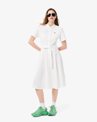 Robe polo évasée Petit Piqué