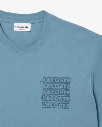 T-shirt jersey de coton graphique