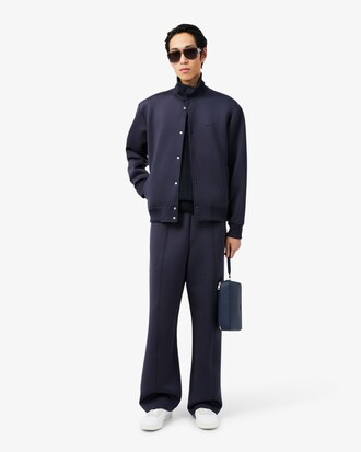 Veste col montant signature brod&eacute;e