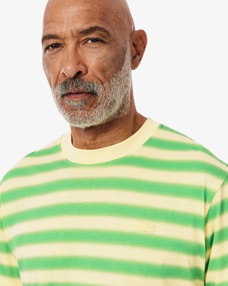 T-shirt jersey imprimé rayures