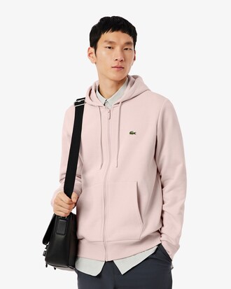 Sweatshirt &agrave; capuche zipp&eacute; molleton