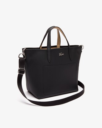 Sac cabas Mini Anna réversible en toile enduite piquée