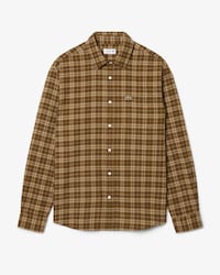 Chemise flanelle &agrave; carreaux regular fit