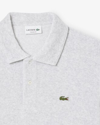 Polo classic fit en tissu éponge