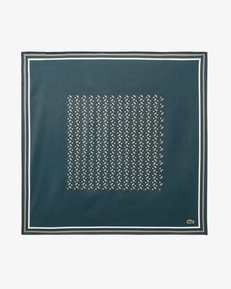 Foulard soie imprim&eacute;