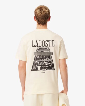T-shirt coton &eacute;pais imprim&eacute;