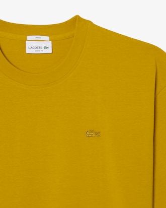 T-shirt jersey coton &eacute;pais loose fit