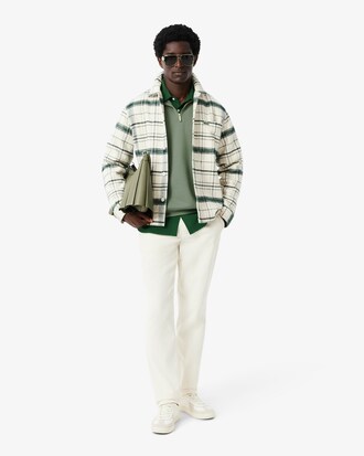 Sweatshirt col zippé molleton épais