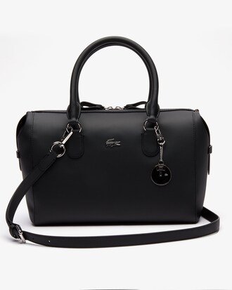 Women's Daily Classic Coated Piqu&eacute; Canvas Boston Bag