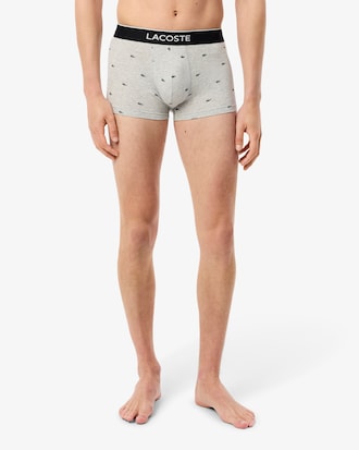 Lot de 3 boxers courts stretch imprimé