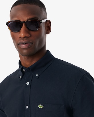 Chemise manches courtes regular fit Oxford