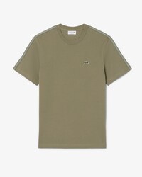 T-shirt coton &eacute;pais bande sigl&eacute;e