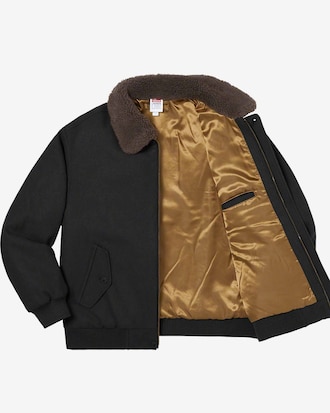 Bomber unisexe en laine Lacoste x Supreme&reg;