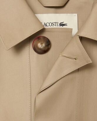 Polo imperm&eacute;able oversize Lacoste x Mackintosh