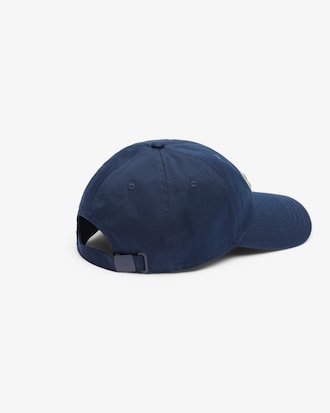 Casquette twill de coton badge Crocodile