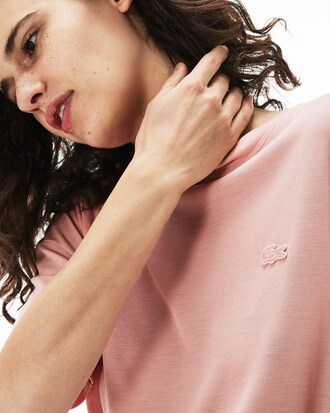 Tshirt col rond fluide à manches trois-quart